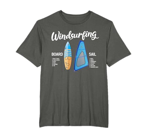 Planche à voile de vitesse Équipement Windsurfer véliplanchi T-Shirt