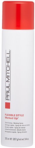 Paul Mitchell Worked Up Hairspray, Flexible Hold, Working Spray