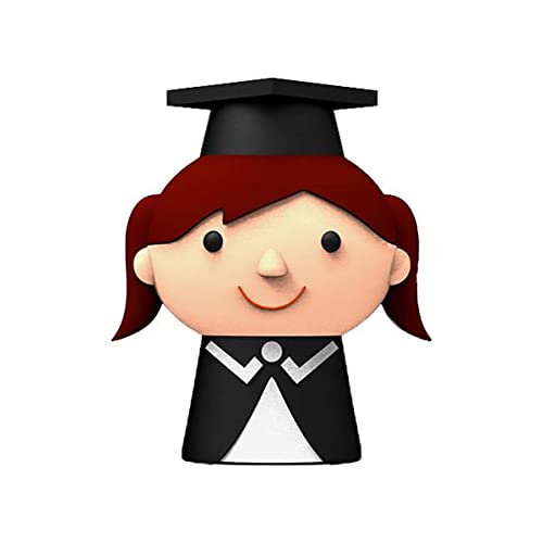 Lote 20 Memorias USB Birrete Graduación 8GB (10 Niño y 10 Niña) - Pendrives Originales Detalles y Regalos Prácticos Graduaciones Colegios Guarderías Fin de Curso