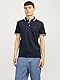 Jack & Jones Herren Jjepaulos 2pk Mp Polo Shirt, Navy Blazer, S EU