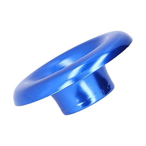 Velocity Stack de 2,9 pulgadas adaptador de bocina turbo para auto en aluminio azul 3