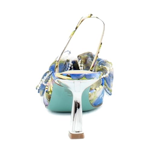 Betsey Johnson Women's Kelli Heeled Pump, Blue Tulip, 54