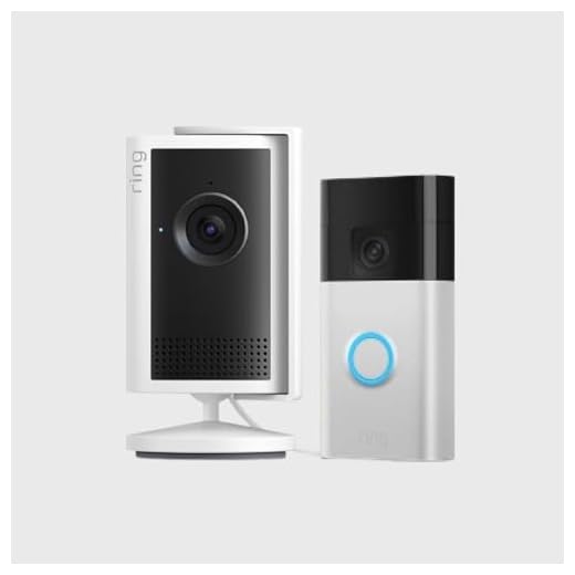 Ring Caméra intérieure Plus (nouvelle génération) avec Sonnette vidéo sans fil | Caméra de surveillance sur secteur | Retinal 2K, zoom 4x| Essai gratuit de 30 jours à l'abonnement Ring Home