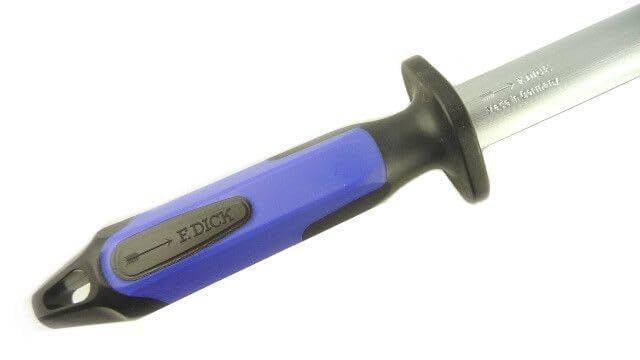Acciaio Per Affilare Coltelli Dick Finecut Ovale 30 Cm - Manico Ergonomico, Per Rifinitura Lama