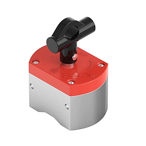Magnetpro Imán multiusos, sistema de imán elevación con 300 kg fuerza de extracción, imán para elevación, editar y soldar, filtración de líquidos, automatización, separación de metal Cover
