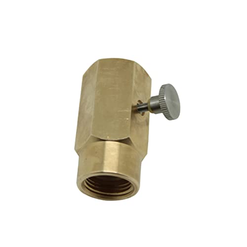 Mikinona Sparkling Co2 Tank Connector Gas Fill Adapter Tr21-4 to -320 Random Color