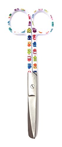 Paire de ciseaux infirmiers, environ 13 cm, différents motifs sur les anneaux