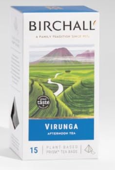 Birchall -Virunga Afternoon Tea Prism Tea Bags Blend 15 count