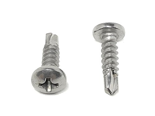 #8x5/8 Tornillo TEK Autoperforante de Acero Inoxidable 100 pzas