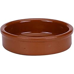 Cazuelas De Barro Economicas RAIMUNDO SANCHEZ CAZUELA Redonda 20CM Barro Ref S/Asas, Único, Estándar