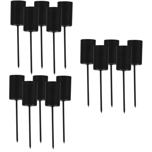 HOOTNEE 15pcs Christmas Candle Cup Insert Holder for Tree Decoration Elegant Taper Candle Spike Holders for Festive Centerpieces and Design for Holiday Ambiance