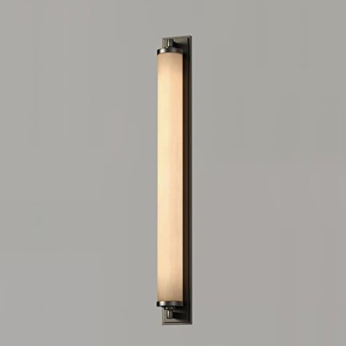 Muidege Modern Chinese Iron Glass Wall Lamp Mirror Front Lamp Villa Room Hall Project Wall Lamp,The Diameter of Glass is 50 H600