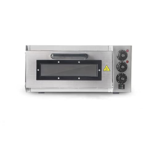 Horno de Pizza Eléctrico 240V 2000W con Piedra