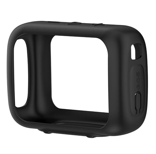 SHEAWA for JBL GO 5 �P�[�X �J�o�[ �V���R���P�[�X �ی�J�o�[ �Ռ��z�� ���≘�ꂩ��ی� �A�N�Z�T���[ (�u���b�N)