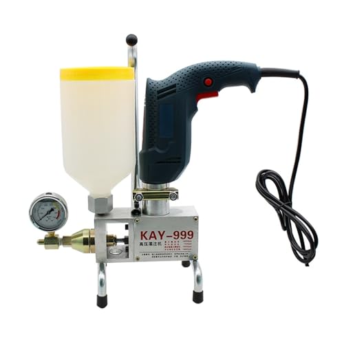 Máquina de inyección de lechada impermeable de alta presión de 910 W, bomba de inyección de epoxi/poliuretano, herramienta for fugas de líquido de lechada. Amplia compatibilidad