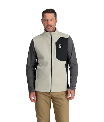 Image of Spyder Men's Bandit Full Zip Fleece Vest