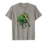 Young Justice Artemis Splatter Art With Icon T-Shirt