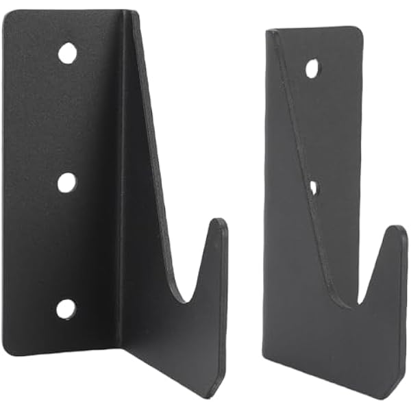 Aramox Stojak Podłogowy do Montażu na ścianie Uchwyt do Podnośnika ze Stali Nierdzewnej 2 Sztuki 4,5 X 11,8 Cm Szopy Garażowej Pasuje Podnośników Hydraulicznych i Narzędzi Ogrodowych