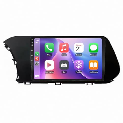 Estéreo de automóvil para Hyundai I20 2021 2022 con pantalla táctil y GPS integrado