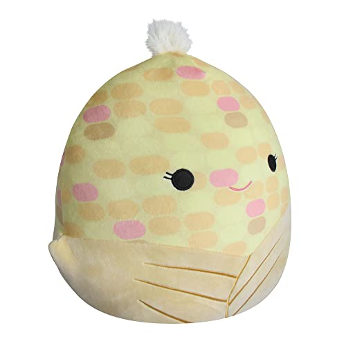 Squishmallows 14-Inch Speckled Corn With Brown Husk Plush - Add Cornelias To Your Squad, Ultrasoft Stuffed Animal Large Plush Toy, Official Kelly Toy Plush #TOP1