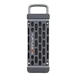 Turtlebox Ranger: Loud! Outdoor Portable Bluetooth 5.4 Speaker | Rugged, Waterproof, Ultra-Portable | Plays to 105 db, Deep Bass, Shockproof, Unlimited Pairing for Full Stereo Experience, Gray