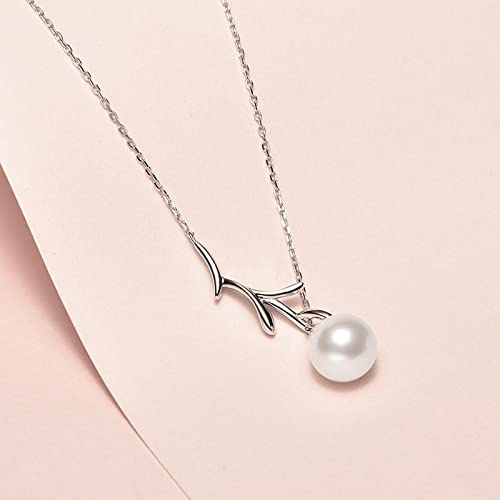 Collier perle eau douce anti ternissement chaîne argent s925