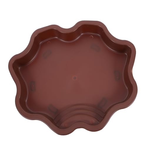 Totority 爬虫類 水浴び プール ヒョウ柄 ヤモリ アクセサリー モルモット 餌箱 ウサギ 餌箱 カメ 水 ボウル ウサギ エサ ボウル カメレオン 餌箱 ヒョウ柄 ヤモリ 水槽 アクセサリ