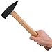 KSEIBI 271150 Machinist Engineers Hammer, Forged Steel Cross Peen Sheet Metal Hammer, Blacksmith Forging Tools (Wooden Handle, 4.40 lb / 2000 grams)