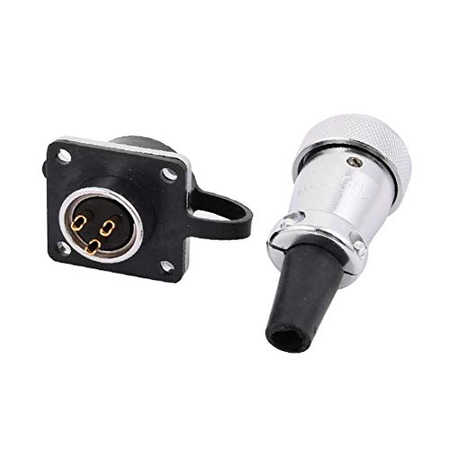 New Lon0167 1 Set Featured XA16 AC500V 10A conector de aviación miniatura 3