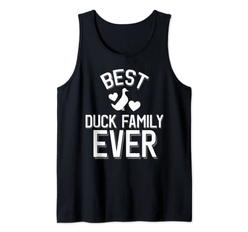 Best Duck Family Ever Cute Duck Loving Family Camiseta sin Mangas