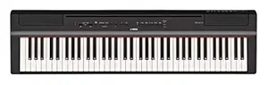 Yamaha P-121B 73-Key Digital Piano, Black