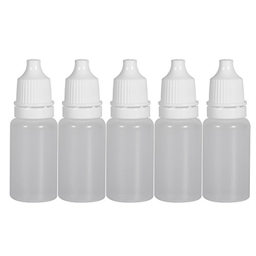 Salud, Office Product Yosoo Health Gear 50 UNIDS 10 Ml Botella de Plástico Vacía Exprimible Contenedor de Gotas para los Ojos Reutilizable Gotas para los Ojos Botella Cuentagotas...