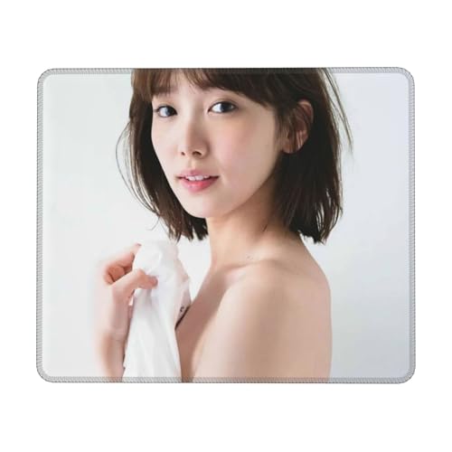 事務用品、飯豊まりえ3 マウスパッド 水洗い 滑り止め 耐久性が 多機能 おしゃれオフィスマウスパッド