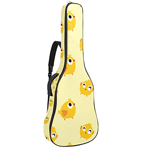 Housse guitare étanche petit poulet pour des trajets musicaux fun
