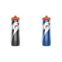 Gatorade Insulated 30oz Squeeze Bottles, Blue and Black