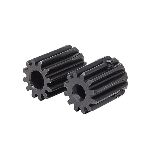 Bevel Gear Pinion Hardware Mechanical 1pcs Spur Gear 1M-12T Carbon Steel Motor Gear Transmission Accessories(5 mm)