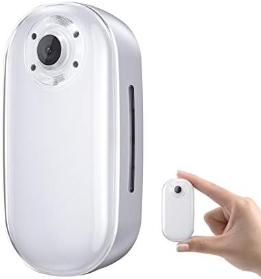 AKASO Keychain Body Action Camera 4K30FPS 20MP with EIS 2.0 and 60min Video Recording Slow Motion Time Lapse Hands-Free Mini Vlogging Camera On-The-Go 2023 Version