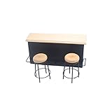 Kidcraft-spielset – ein bartheken-set mit schreibtisch und doppelstühlen, lustiger und attraktiver minihocker.