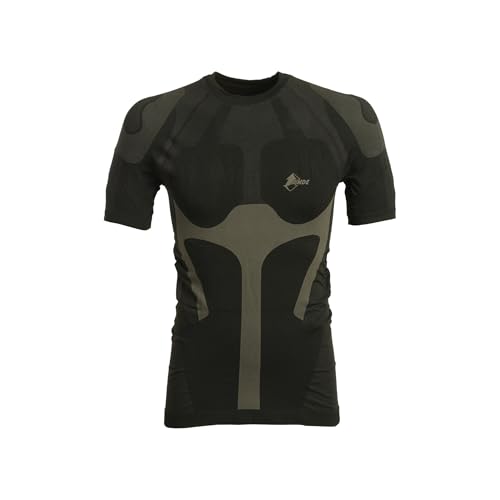T-shirt homme noir ANDE M07011-0590 XL aux finitions soignées de qualité