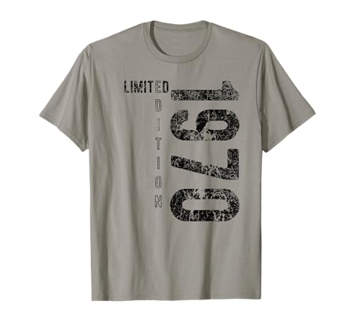 Limited edition 1970 birthday year 1970 born in 1970 t-shirt
