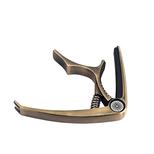 SHOWERORO Acoustic Guitar Tuner Clip-on Clamp Black for Electric Guitar Ukulele Banjo Mandolin 6 String Tuning
