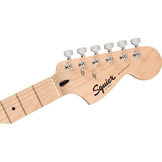 Squier Sonic Mustang MN (Torino Red) – Guitare Électrique - Les Beatles, Paul McCartney, John Lennon, RIngo Starr, George Harrison Squier Sonic Mustang MN (Torino Red) - Guitare Électrique – Image 5