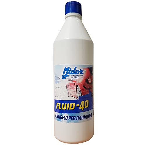 Midor Liquido radiatori Auto -40° Antigelo Fluid 1000ml, anticongelante, antigelo per radiatori, Auto, Moto, Camion
