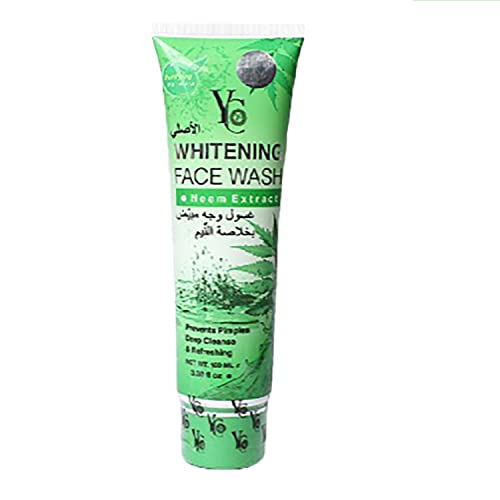 YC Whitening Neem Extract Acne Face Wash for Unisex - Prevent Pimples deep cleanse & Refreshing (100 ML)