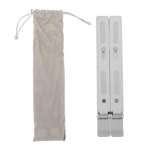 Soporte portátil ajustable aluminio para laptop plegable miniatura 1