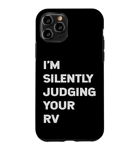 I'm Silently Judging Your RV ���N���G�[�V�����r�[�N�� �L�����v �X�}�z�P�[�X iPhone 11 Pro �p