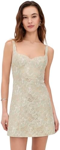 alice + olivia Women's Eve Sweetheart Mini Dress