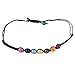 Produktbild SODIAL 7 Chakra Healing Balance Perlen Armband Yoga Leben Energie Armband Liebhaber Laessige Schmuck Regenbogen