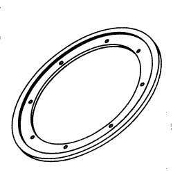 Door Gasket for MDT - Ritter - Castle - Fits: 9.500" OD Ring Style RCG022