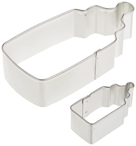 R&M Baby Bottle 4" Cookie Cutter In Durable, Economical, Tinplated Steel #TOP3